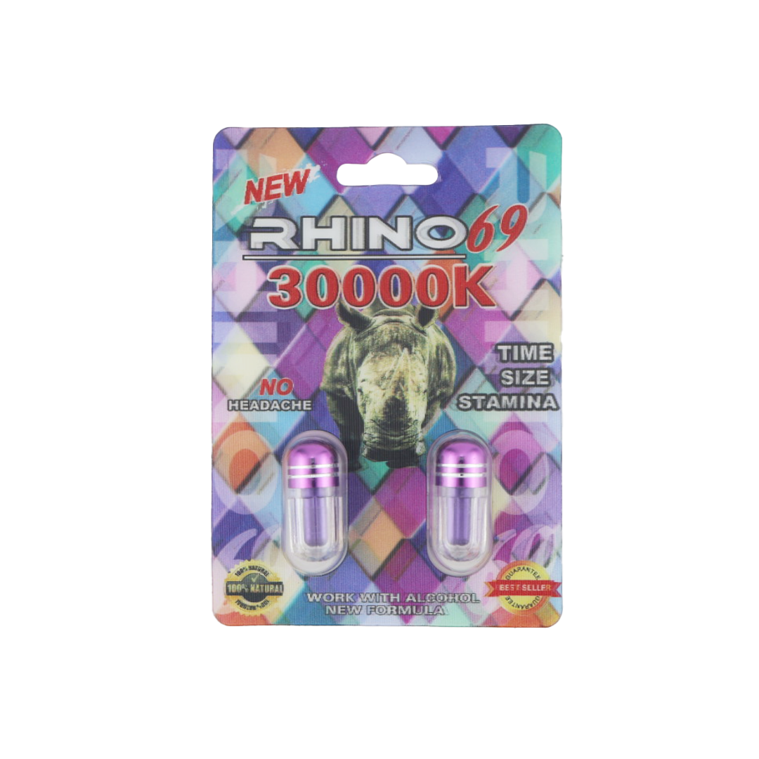 Rhino 69 30K (2 Capsules) — Buy online at GoldenClimax.co