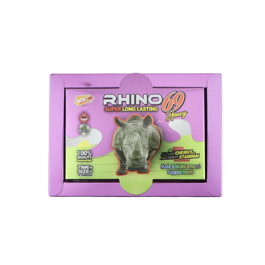 Rhino 69 Super Long Lasting Purple Honey (12 Sachets) thumbnail 3
