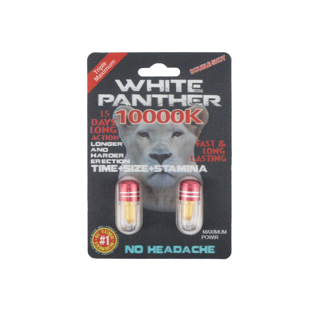 White Panther 10000K (2 Capsules) — Buy online at GoldenClimax.co